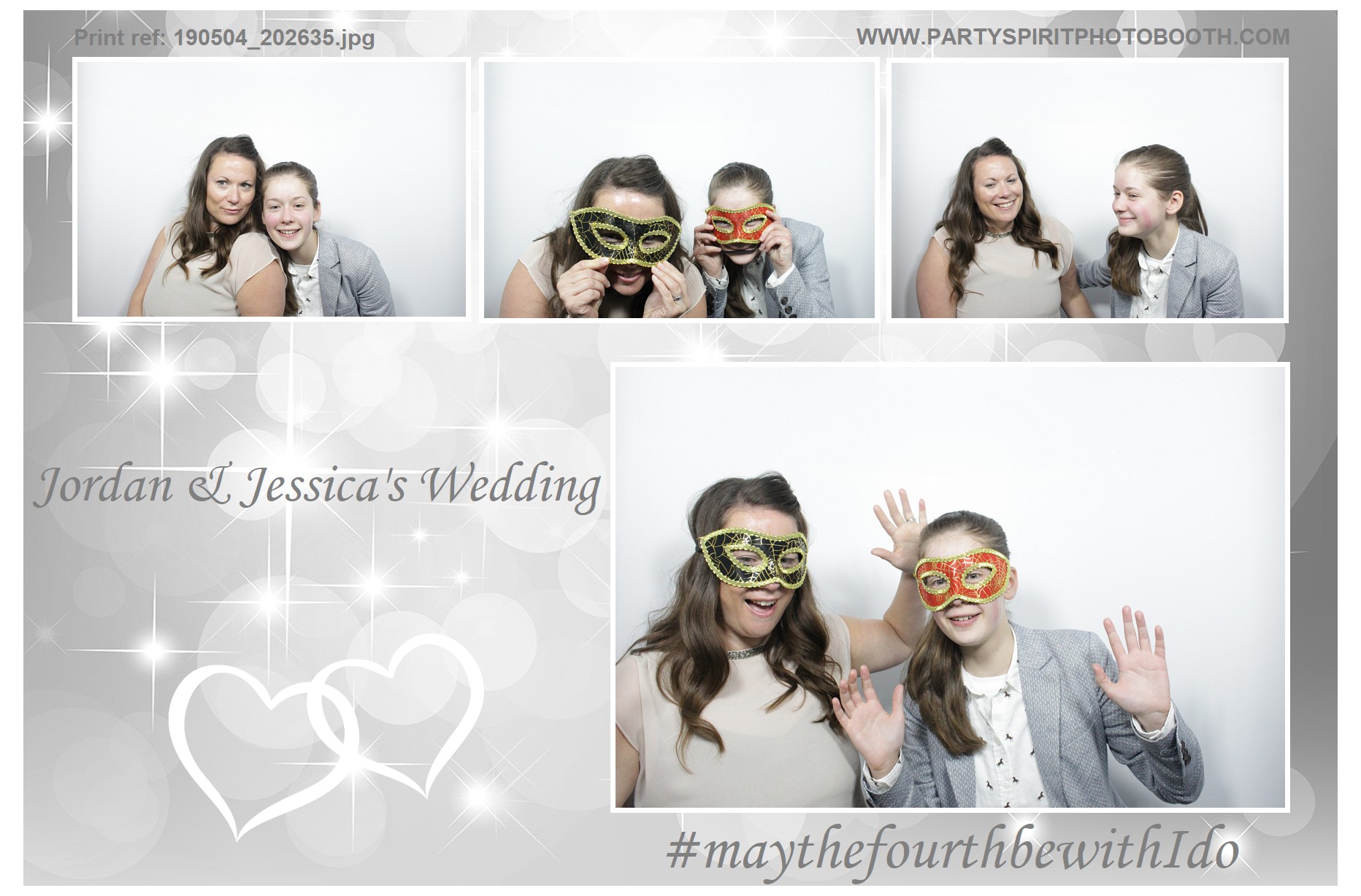 Jordan and Jessica's Wedding | View more photos from the event at gallery.partyspiritphotobooth.com/u/PartySpiritPhotoBooth/Jordan-and-Jessicas-Wedding